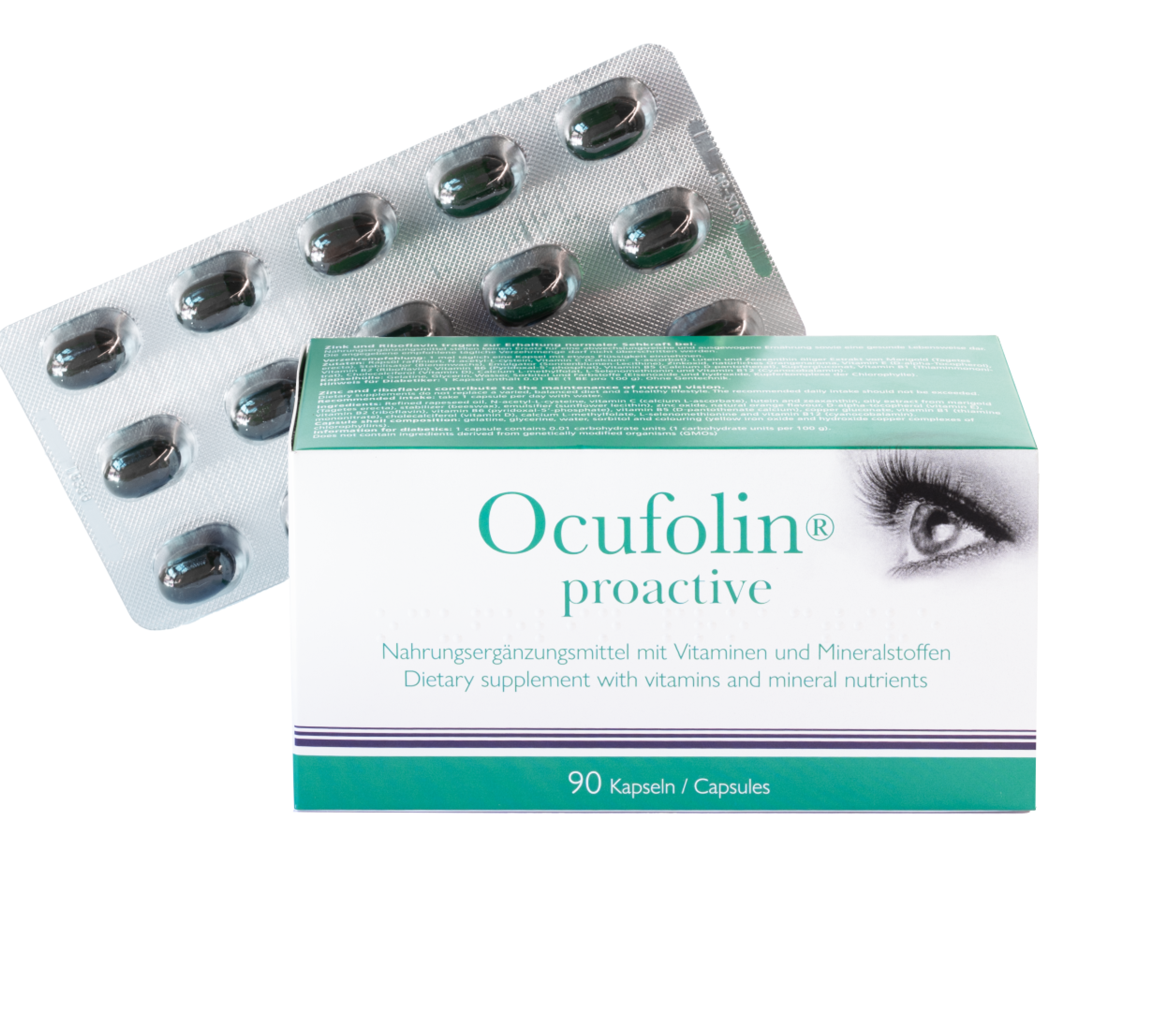 Ocufolin prevent Augenvitamin 90 Kapseln